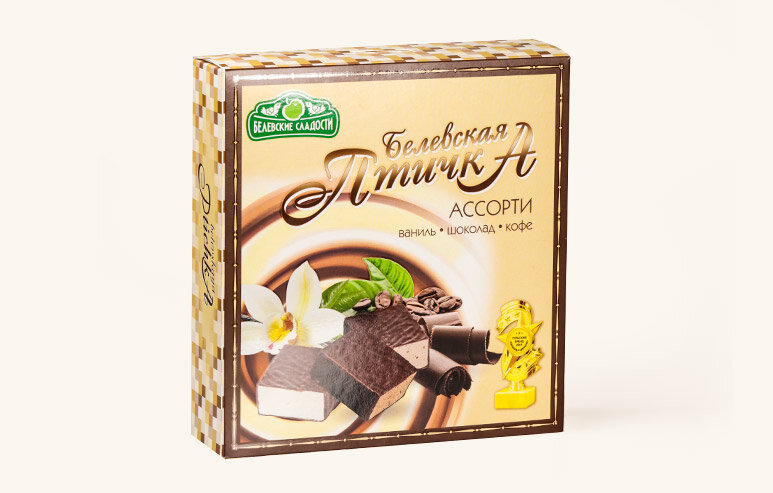  Конфеты "Белевская птичка"  300г ассорти  в Калуге