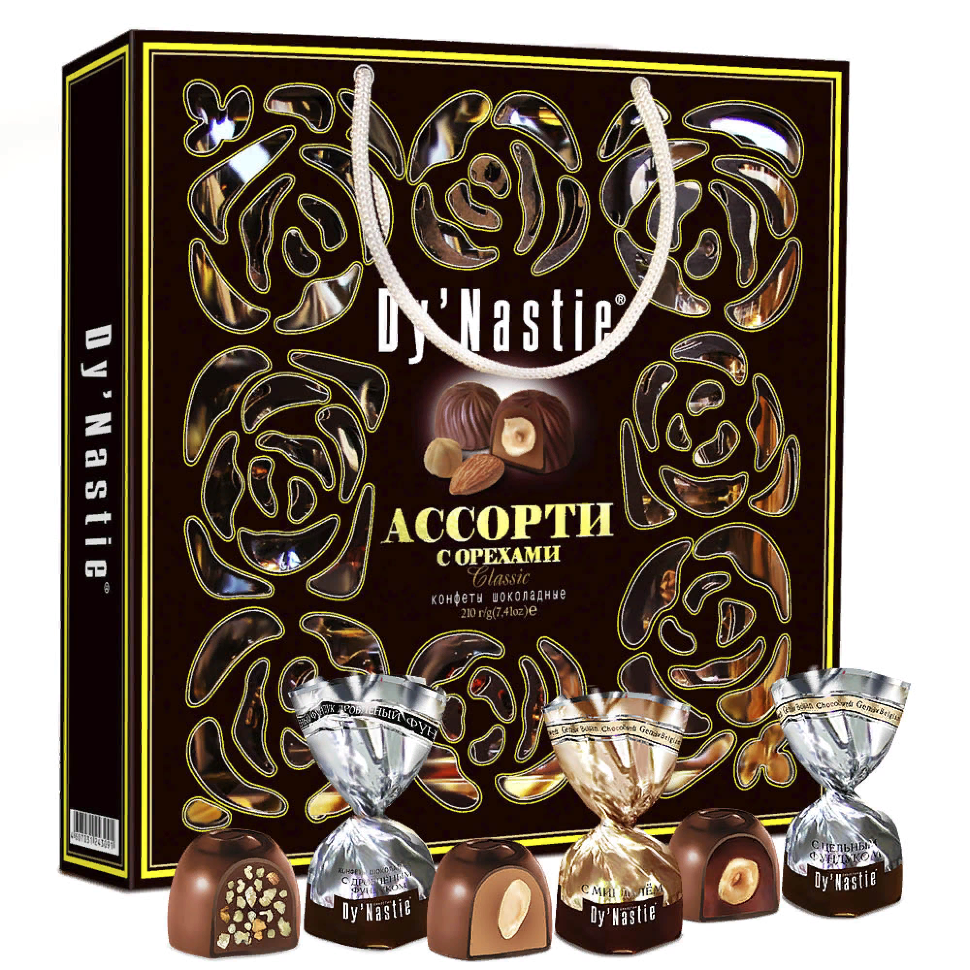  Династия Сумка Конфеты "Классик", 210г      в Калуге
